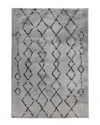 Ar Rugs Aspen Denise Geometric Runner Rug In Gray