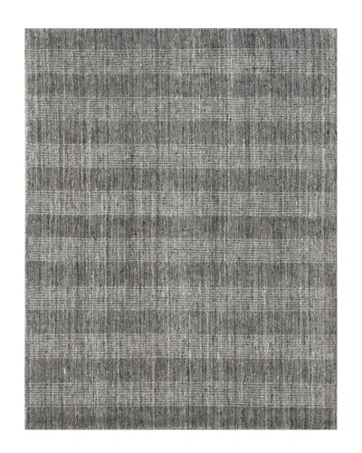 Ar Rugs Braedyn Hand-woven Wool-blend Rug In Gray