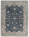 Ar Rugs Bristol Classic Bordered Hand-knotted Wool Rug In Multi