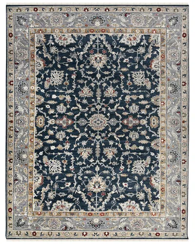 Ar Rugs Bristol Classic Bordered Hand-knotted Wool Rug