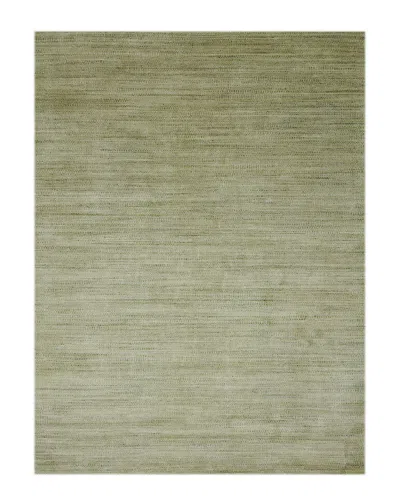 Ar Rugs Creteil Hand-woven Rug In Green