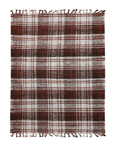 Ar Rugs Hammet Flatweave Jute Rug In Red