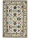Ar Rugs Jackson Traditional Style Hand-hooked Wool Rug In Multi