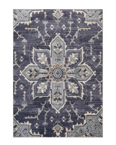 Ar Rugs Jordan Eva Medallion Area Rug In Purple