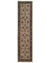 Ar Rugs Ledbury Hand-knotted Rug In Tan