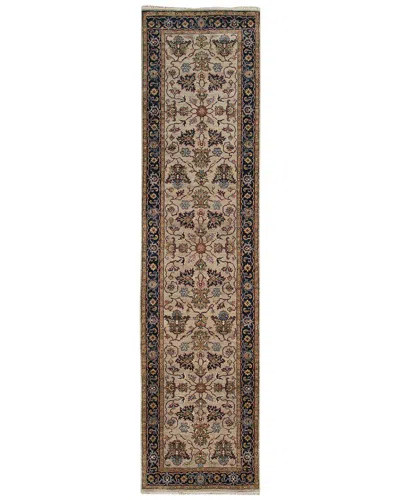 Ar Rugs Ledbury Hand-knotted Rug In Tan