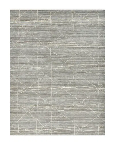 Ar Rugs Maneux Anna Wool-blend Area Rug In Grey