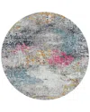Ar Rugs Montana Lizette Abstract Runner Rug In Blue
