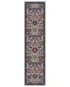 Ar Rugs Newent Hand-knotted Rug In Navy