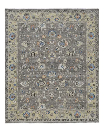 Ar Rugs Nuala Hand-knotted Wool Rug In Taupe