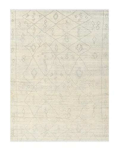 Ar Rugs Oakley Anna Wool-blend Area Rug In Ivory