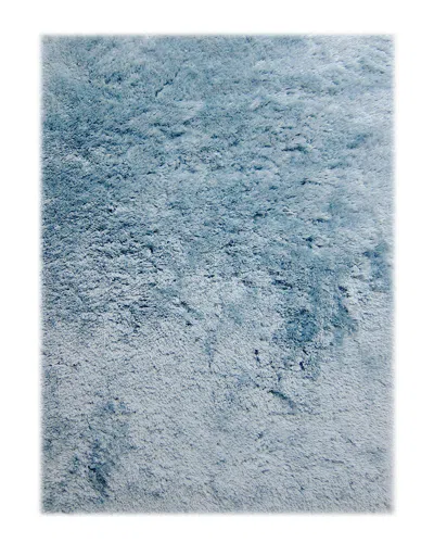 Ar Rugs Pamela Amara Transitional Shag Rug In Blue