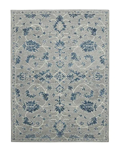 Ar Rugs Romiela Hope Traditional Hand-hooked Wool Rug In Gray