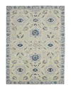 Ar Rugs Romiela Newburg Traditional Hand-hooked Wool Rug In Blue