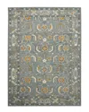 Ar Rugs Romiela Pecos Traditional Hand-hooked Wool Rug In Gray