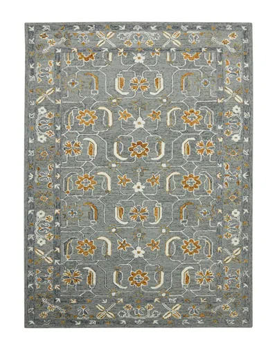 AR RUGS AR RUGS ROMIELA PECOS TRADITIONAL HAND-HOOKED WOOL RUG