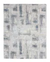 Ar Rugs Shiarra Hand-knotted Wool-blend Rug In Grey