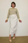 Ar25 Katharine Hamnett Cotton Pencil Skirt