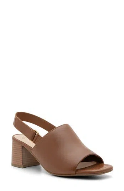 Ara Berwyn Slingback Sandal In Brown