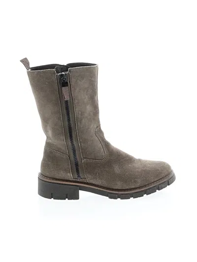 Pre-owned Ara Boots In Brown