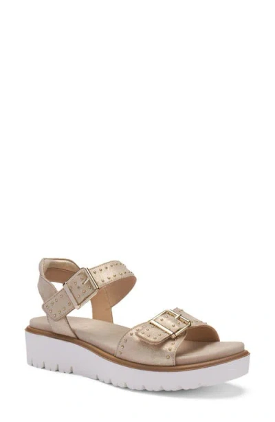 Ara Buttercup Studded Sandal (women0 In Neutral