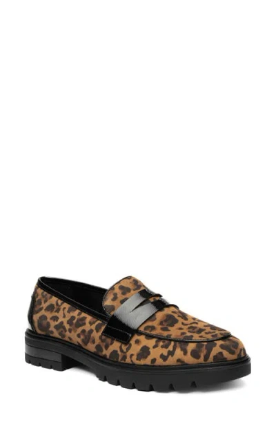 Ara Caladium Loafer In Animal Print