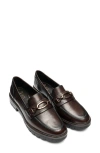 Ara Camellia Lug Sole Bit Loafer In Brown