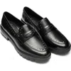 Ara Cardiff Studded Penny Loafer In Black