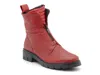 Ara Deon Leather Bootie In Red