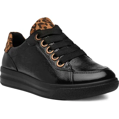 Ara Flora Sneaker In Black