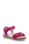 Ara Flower Ankle Strap Sandal In Multi