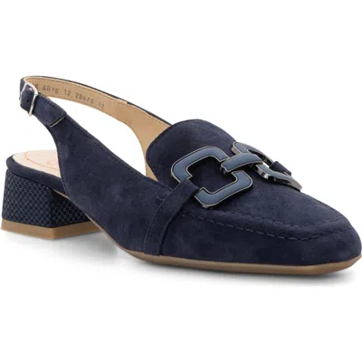 Ara Granada Slingback Pump In Blue
