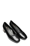 Ara Gypsum Block Heel Pump In Black
