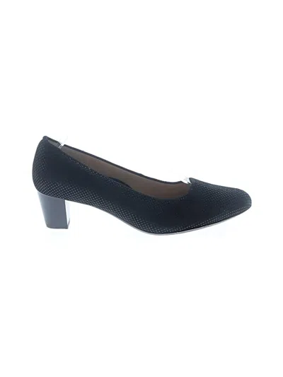 Pre-owned Ara Heels In Black