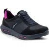 Ara Jennifer Energystep Sneaker In Dark Blue Mesh/suede