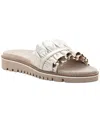 Ara Keyes Leather Sandal In Silver