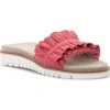 Ara Keyes Slide Sandal In Doll Pink