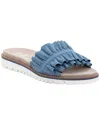 Ara Keyes Slide Sandal In Blue