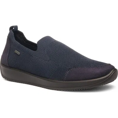 Ara Lilith 2 Waterproof Gore-tex® Slip-on Sneaker In Blue