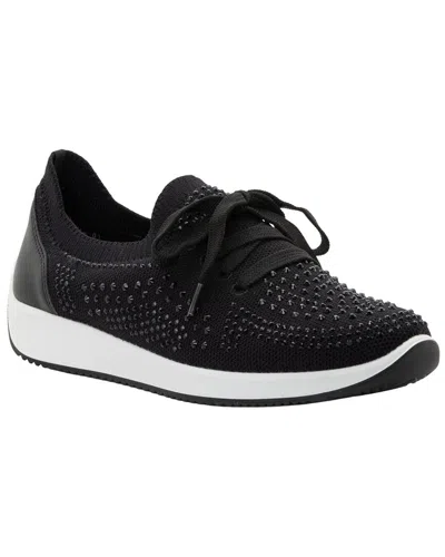Ara Lisbon Lace Sneaker In Black