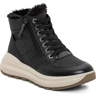Ara Madrona Gore-tex® Waterproof Bootie In Black