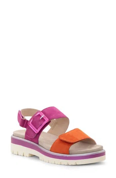 Ara Marbella Slide Sandal In Multi