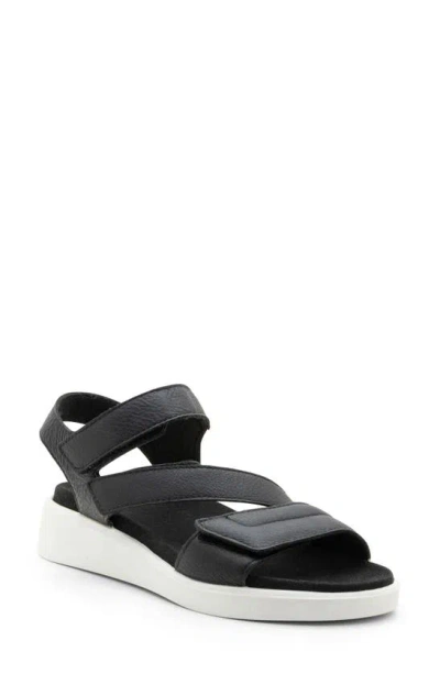 Ara Marina Ankle Strap Sandal In Black