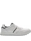 Ara Matteo Leather Panelled Sneakers In White