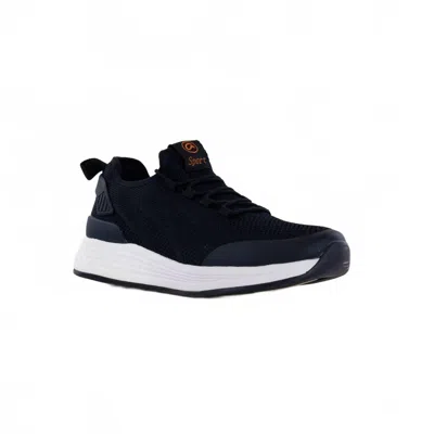 Ara Men's Chicago Slip-on Lace Sneaker In Blue In Black