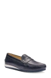 Ara Nomad Penny Loafer In Blue