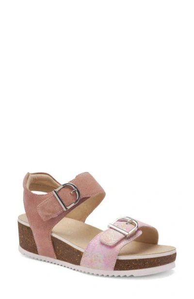 Ara Nova Platform Wedge Sandal In Pink