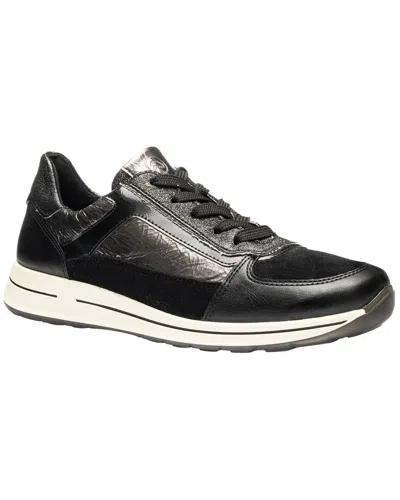 Ara Obsidian Leather Sneaker In Multi