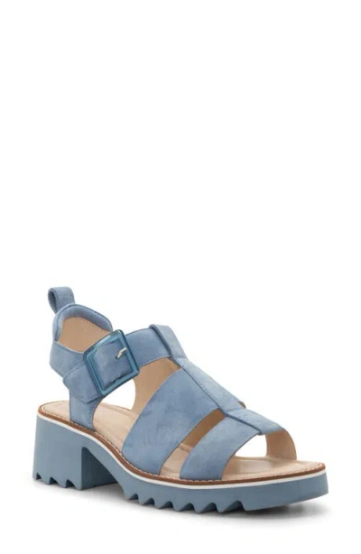 Ara Palm Sandal In Blue