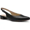 Ara Pixie Slingback Pump In Black